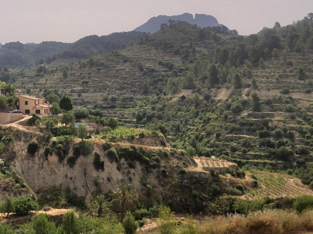 Finca El Tossalet, Gran Piscina Junto Al Pueblo Sella 외부 사진